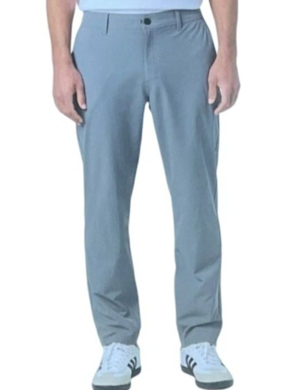 NWT ONeill Men's 36x30 Gray Hybrid Pants Standard Fit Water-Repellent Stretch